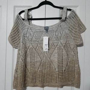 NY & CO Cropped Ombre top - NWT - never worn